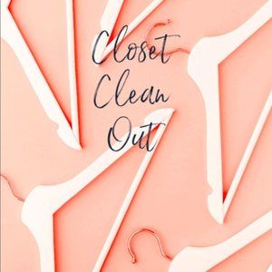 Closet Clear Out 2021